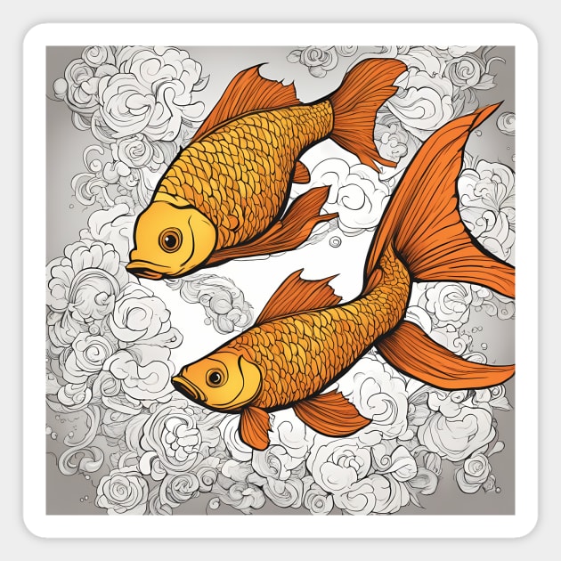 From Guppies to Giants Magnet by animegirlnft